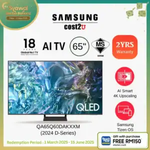 review smart tv Samsung Q60D terbaik