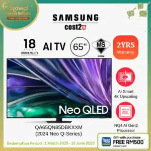 review smart tv Samsung QN85D terbaik