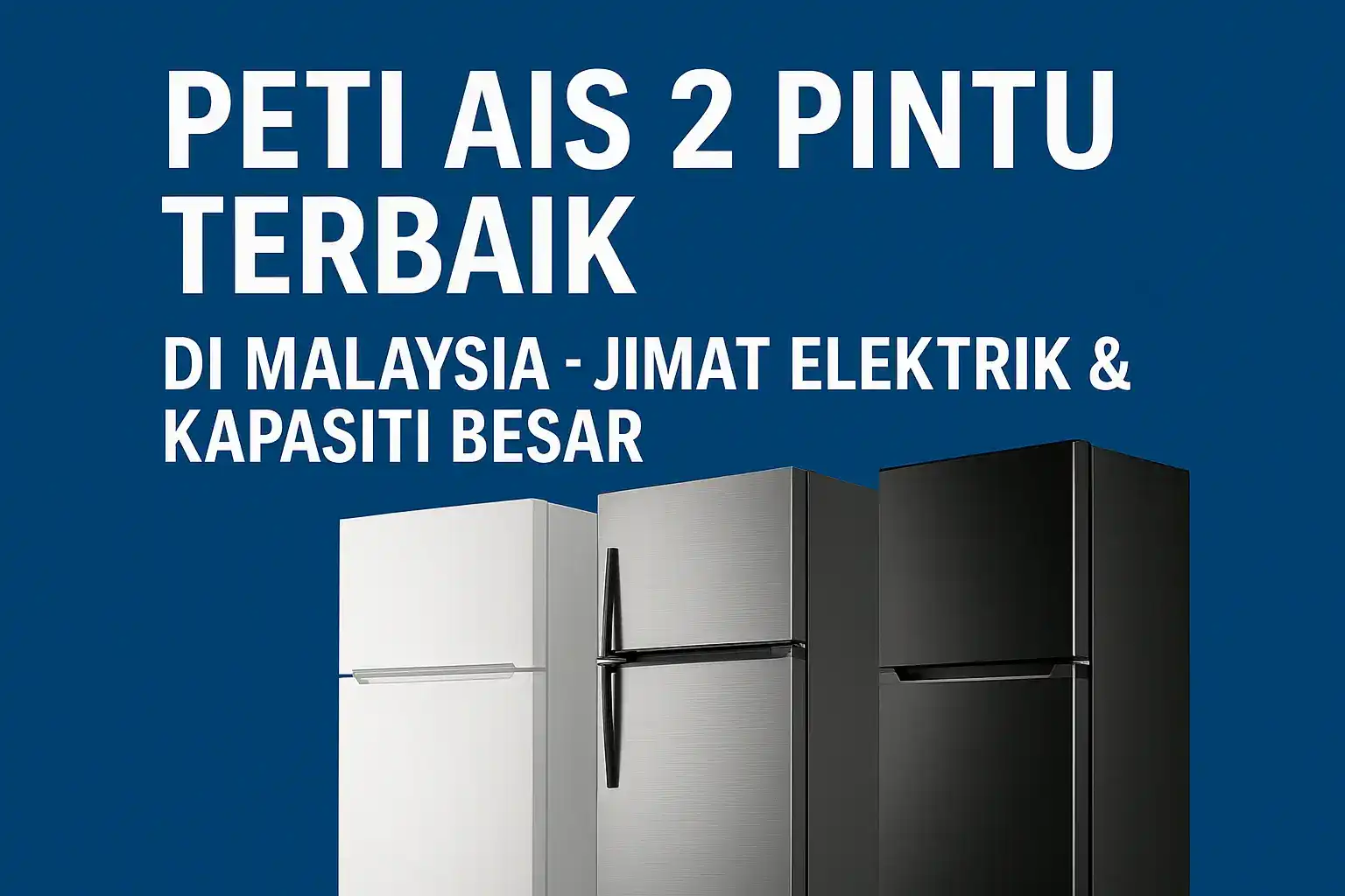 5 Peti Ais 2 pintu terbaik di Malaysia