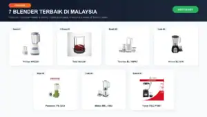 7 blender terbaik di malaysia 2026 koleksi pilihan