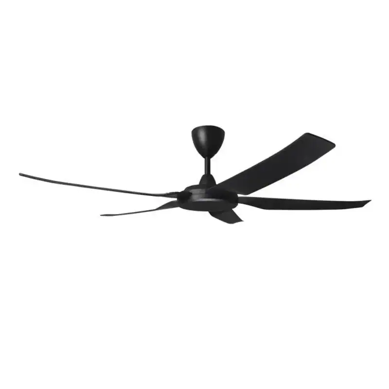 alpha prima 5b 56 inch matt black dc motor ceiling fan
