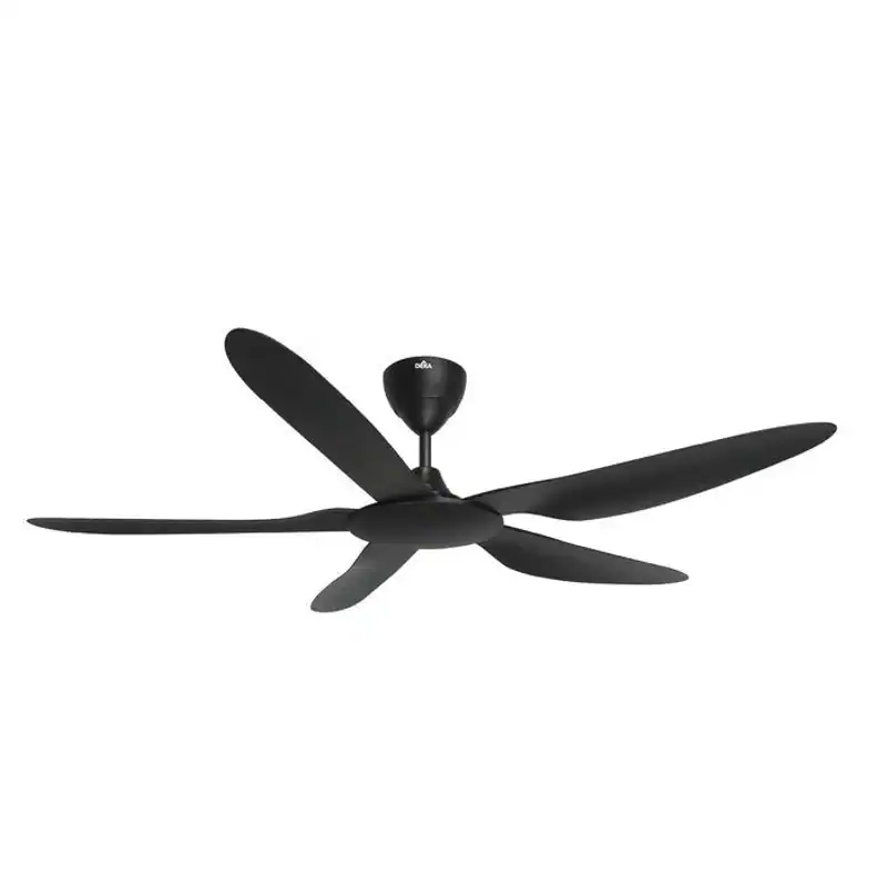 deka x-one 56 black dc inverter ceiling fan 5 blades remote