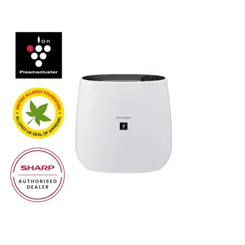 sharp fpj30lb air purifier plasmacluster ion haze mode black