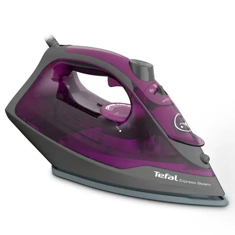 Tefal FV2843 Express Steam Iron tefal express steam iron fv2843 2400w ceramic soleplate