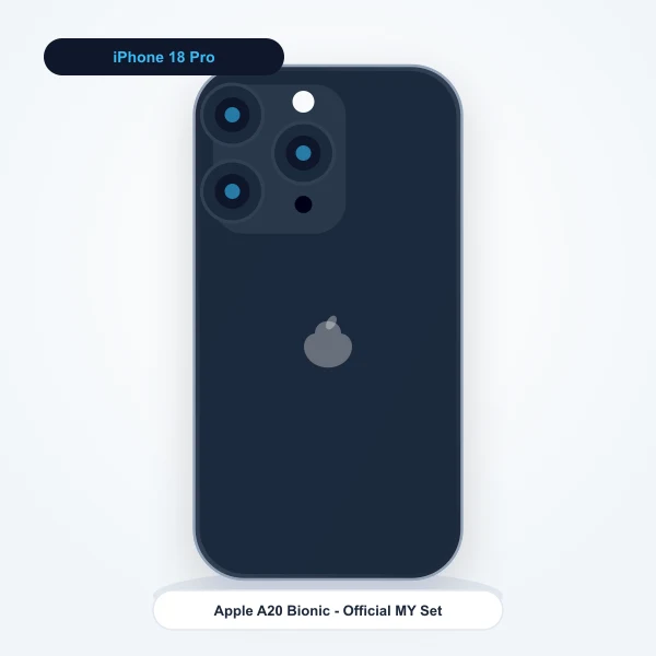 iphone 18 pro titanium cipset a20 pro telefoto periskop