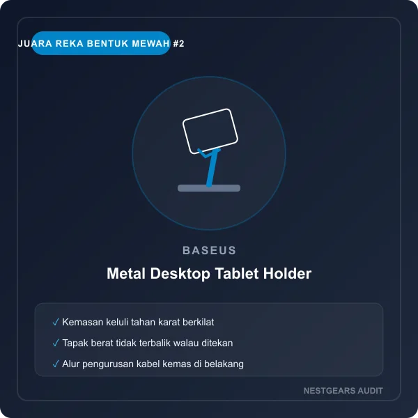 Baseus Metal Desktop Tablet Holder Heavy Duty