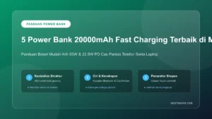 5 Power Bank 20000mAh Fast Charging Terbaik Malaysia 2026