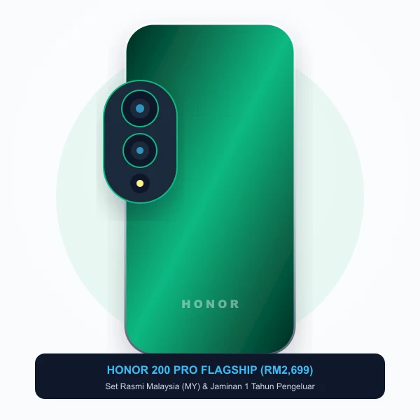 honor 200 pro snapdragon 8s gen 3 flagship malaysia