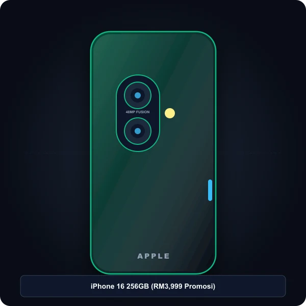harga iphone 16 di malaysia varian 256gb paling laris shopee mall