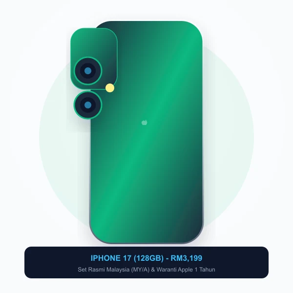 iphone 17 128gb diskaun rasmi harga turun malaysia