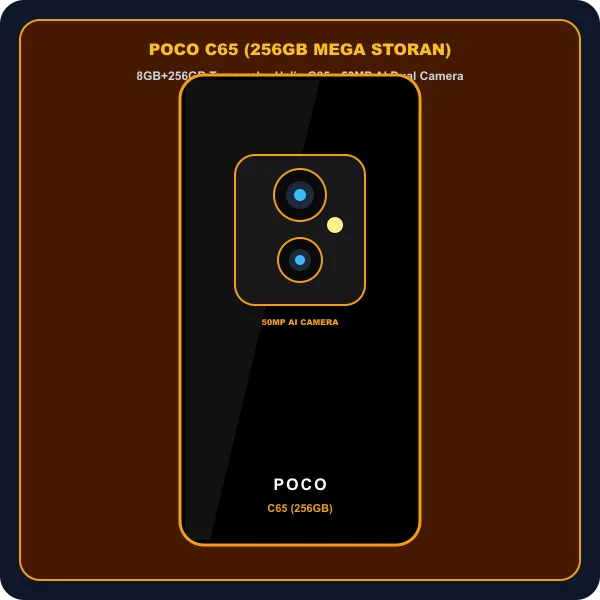 Poco C65 Bawah RM500 Poco C65 storan 256GB cipset Helio G85 telefon bajet bawah RM500