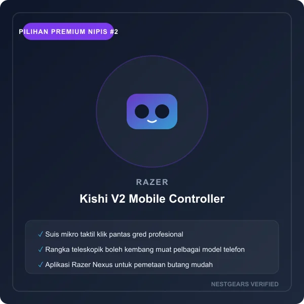 Razer Kishi V2 Mobile Gaming Controller