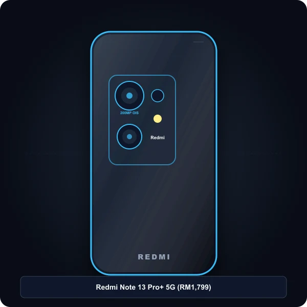 redmi note 13 pro plus 5g 200mp ois 120w hypercharge ip68 shopee malaysia