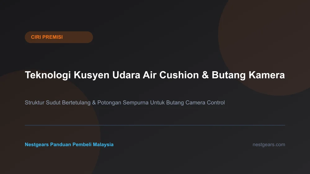 Rekaan Kusyen Udara Air Cushion dan Potongan Butang Casing iPhone 16 Pro Max Tahan Lasak