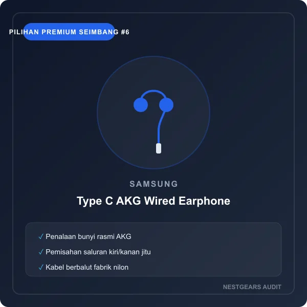 Samsung Type C AKG Wired Earphone