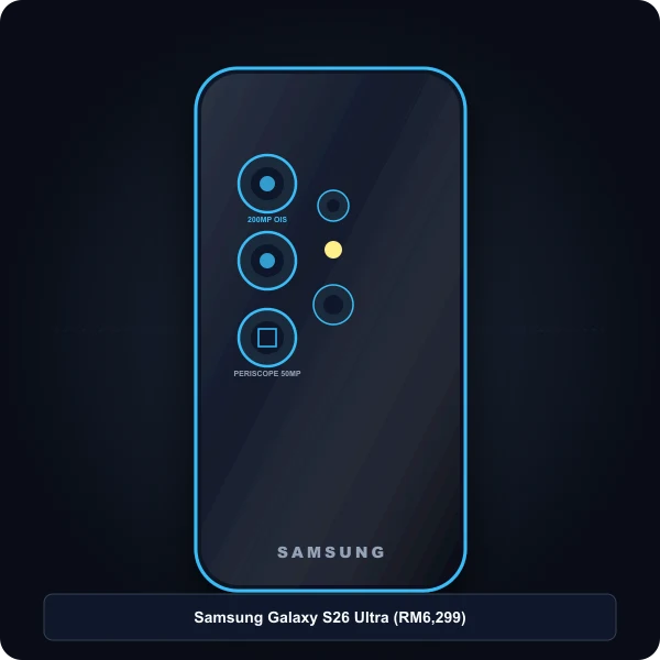 samsung galaxy s26 ultra spen 200mp snapdragon 8 gen 5 shopee malaysia