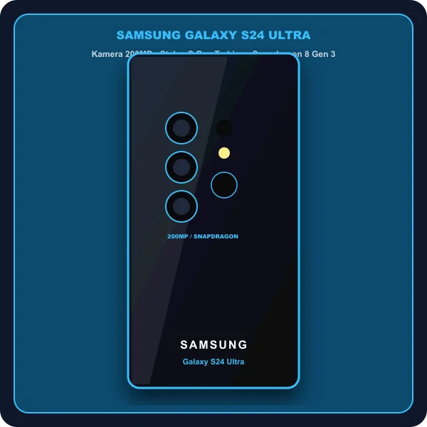 Samsung Galaxy S24 Ultra cip Snapdragon 8 Gen 3 siap S-Pen Galaxy AI