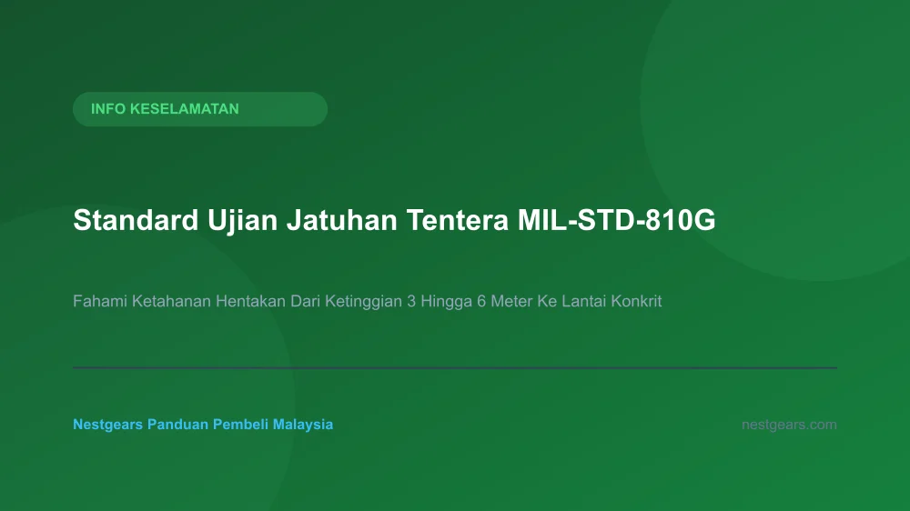 Standard Ujian Jatuhan Tentera MIL-STD-810G Casing iPhone 16 Pro Max Tahan Lasak