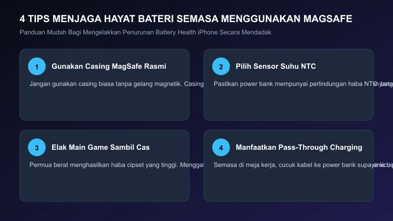 tips keselamatan suhu bateri dan kawalan ntc magsafe power bank iphone 18