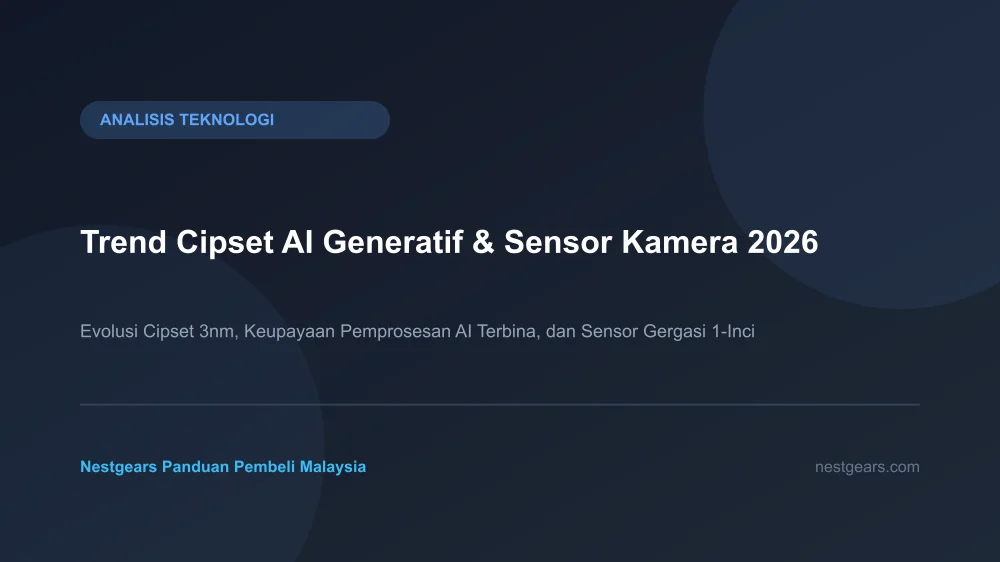 Trend cipset AI generatif 3nm dan sensor kamera telefon pintar terkini di Malaysia