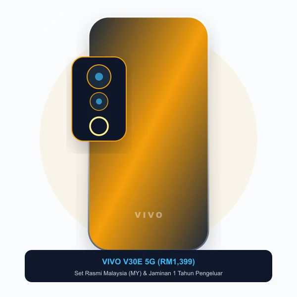 vivo v30e 5g kamera potret aura light shopee malaysia