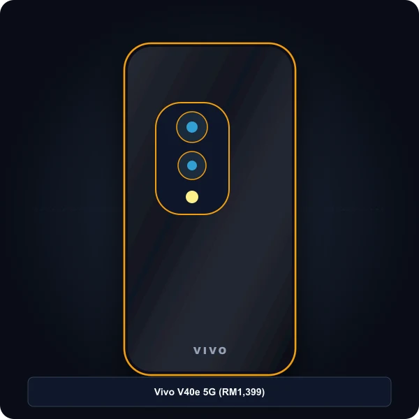 vivo v40e 5g pilihan bajet aura light shopee malaysia